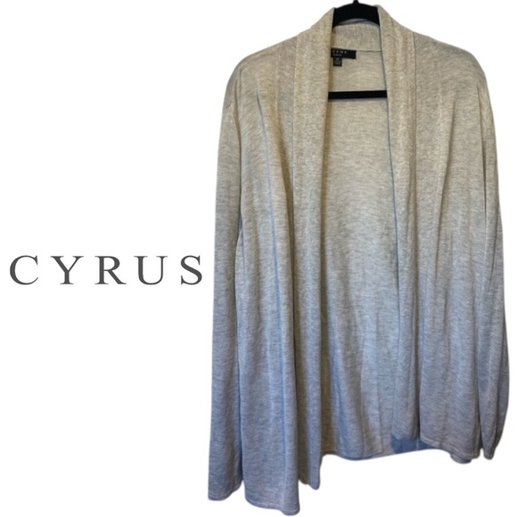 Cyrus Lightweight Open Front Cardigan Size 2X - Picture 1 of 7